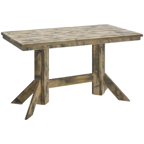 Bauholz Tisch 4